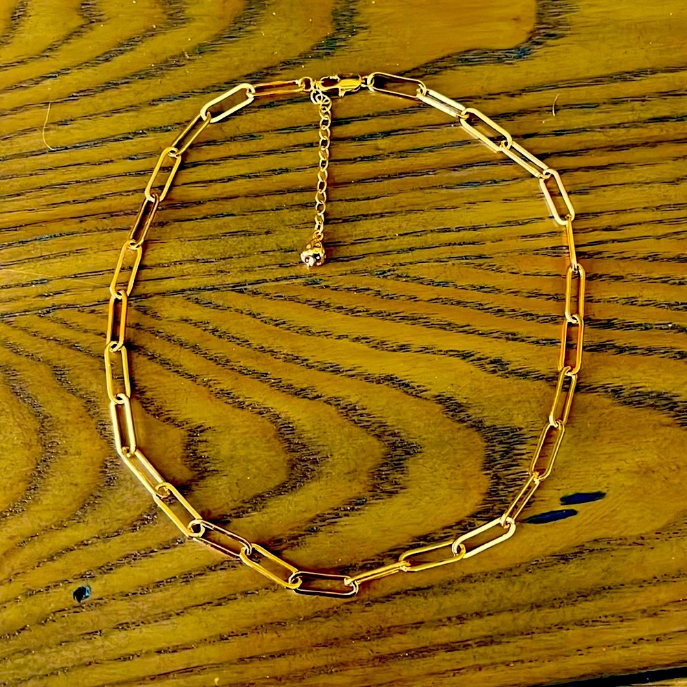 Paperclip necklace
